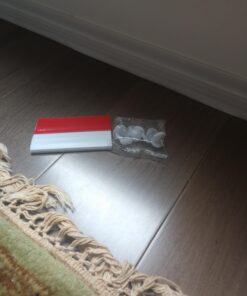 BAINING Door Draft Stopper Door Sweep for Exterior/Interior Doors, Weatherproofing Door Seal Strip Under Door Draft Blocker Seal, Soundproof Door Bottom Weather Stripping, 2" W x 39" L, White 45 91Gtqw VQoL