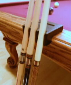 Alternative view of Iszy Billiards Portable 3 Pool Cue Stick Holder Stand Rest, Black For 3 Pool cues