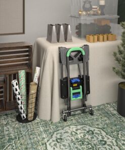 COSCO Shifter Multi-Position Folding Hand Truck and Cart, Green 46 91Gxuv6JryL
