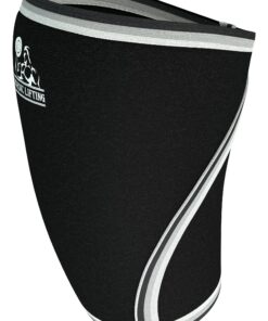 Nordic Lifting Elbow Sleeves (1 Pair) Support & Compression for Weightlifting, Powerlifting, Cross-Training & Tennis - 5mm Neoprene Sleeve for the Best Performance - Both Women & Men Black Large 18 91GyMpQ8T L