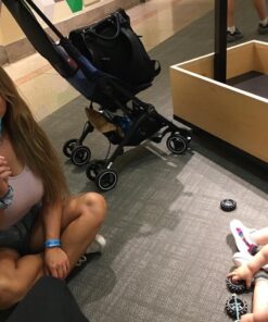 gb Pockit Air All Terrain Ultra Compact Lightweight Travel Stroller with Breathable Fabric in Night Blue , 28x17.5x39.8 Inch (Pack of 1) 16 91GzSEaY29L