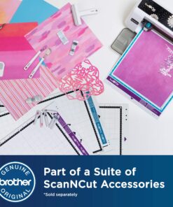 Brother ScanNCut Erasable Pen Set CAPEN2, 2-Piece Fabric Markers, Air Erasable and Water Erasable Ink Erasable Fabric Pen Set 8 91H 4BsoGL 2