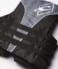 Alternative view of O'Neill Men's Superlite USCG Life Vest Black/Black/Smoke:White Large O'Neill Men's Superlite USCG Life Vest
