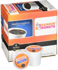 Alternative view of Dunkin Donuts French Vanilla Flavored Coffee K-Cups For Keurig K Cup Brewers - 32 Pack (Packaging may vary) 16 Count (Pack of 2)
