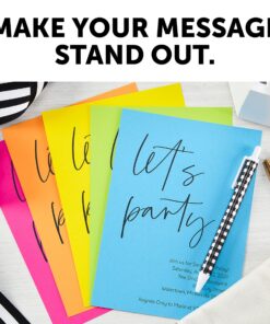 Neenah Astrobrights Premium Color Paper, 24 lb, 8.5 x 11 Inches, 500 Sheets, Planetary Purple (22671) 10 91HAZb0SJ2L 3