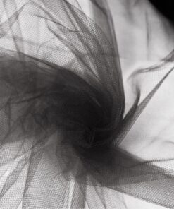 Craft And Party, Black Fabric Tulle Roll 54 Inch by 40 Yards (120 ft) Fabric Tulle Bolt for DIY Tutu Skirt, Wedding and Decoration (Black) 54" x 40 yards 25 91HP0UONpfL