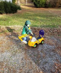 Digger Scooter, Ride-on Excavator, Pulling cart, Pretend Play Construction Truck (Color May Vary) by POCO DIVO Excavator-yellow 27 91HRoAIOiZL