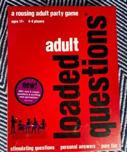 All Things Equal, Inc. ADULT LOADED QUESTIONS, a Rousing Adult Party Game, Over 300 Suggestive, Silly, Stimulating Questions, 4 to 6 Players, for Ages 17 and up 17 91HWI41P7wL