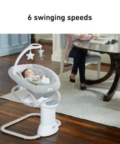 Graco, Soothe My Way Swing with Removable Rocker, Madden 13 91HXNCu5L