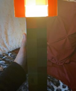 Minecraft Toys Redstone Torch 12.6 Inch LED Lamp | USB Rechargeable For Nightlight, Costume Cosplay, Roleplay 26 91HXw2Mc L