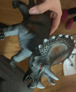 Boley 5 Piece Jumbo Dinosaur Set - Kids, Children, Toddlers Highly Detailed, Realistic Toy Set for Dinosaur Lovers - Perfect for Party Favors, Birthday Gifts, and More 5 Dino Set 66 91HZE0Db5mL