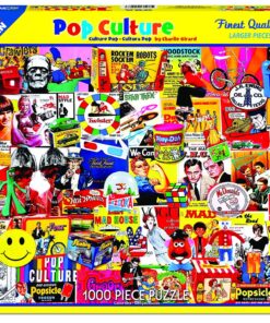 Alternative view of White Mountain Puzzles Pop Culture - 1000 Piece Jigsaw Puzzle