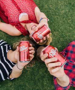 Dr Pepper Soda, 12 fl oz cans, 12 pack Regular 12 Fl Oz (Pack of 12) 40 91HhmXBQ8HL