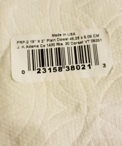 J.K. Adams PRP-2 19-Inch-by-2-Inch Maple Wood Rolling Dowel 20 91Hkm8X4JDL