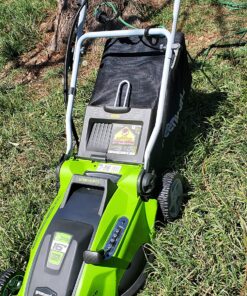 Greenworks 10 Amp 16-inch Corded Mower, 25142 16" Corded Mower 87 91HnxBNBlAL