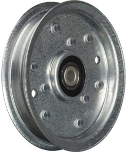 MaxPower 332511B Flat Idler Pulley for MTD, Cub Cadet, Troy-Bilt, Replaces OEM no. 956-04129, 753-08171, 756-04129, Silver 5 91HwPVuYwIL