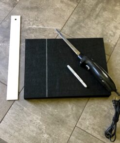 BXI Sound Absorber - 16 X 12 X 3/8 Inches 6 Pack High Density Acoustic Absorption Panel, Sound Absorbing Panels Reduce Echo Reverb, Tackable Acoustic Panels for Wall and Ceiling Acoustic Treatment 16'' X 12'' X 3/8'', 6 Pcs Matte Black 26 91I nVPSoML