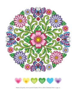 Colorful Creations Butterfly Mandalas: Coloring Book Pages Designed to Inspire Creativity! (Design Originals) 32 Gorgeous Designs & Tips from Jess Volinski, Artist of the Notebook Doodles Series Paperback, Coloring Book 19 91I2V4kMzyL
