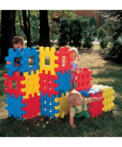 Little Tikes Big Waffle Block Set - 18 pieces, Blue/Red/Yellow 29 91I6tN5MZbL