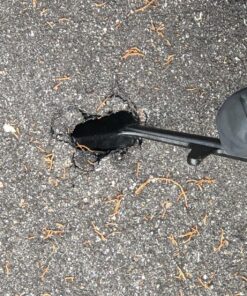 KiWAV Motorcycle Kickstand Pad Plate Support Accessory - Black - Soft Ground, Grass, Hot Pavement, Outdoor Parking, Anti Sinking 41 91ID1aDII0L