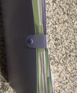 SKYDUE Letter A4 Paper Expanding File Folder Pockets Accordion Document Organizer (Purple) 1 Purple 34 91IF6FKWmOL