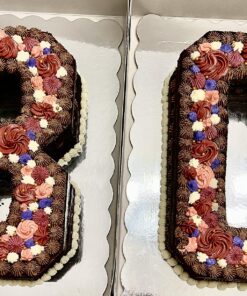 Wilton Letters and Numbers Adjustable Non-Stick Cake Pan Set, 10-Piece Set, Steel Celebrations Set 46 91IGvpNh34L