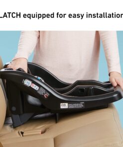 Graco FastAction Fold Jogger Travel System | Includes The FastAction Fold Jogging Stroller and SnugRide 35 Infant Car Seat, Gotham & SnugRide Lite Infant Car Seat Base, Black 32 Inch (Pack of 1) 13 91IHPL5cbL