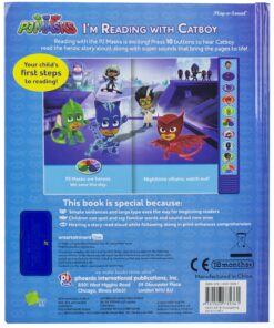 Alternative view of PJ Masks - I'm Ready to Read with Catboy Interactive Read-Along Sound Book - Great for Early Readers - PI Kids (Play-A-Sound)