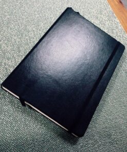 LEUCHTTURM1917 - Notebook Hardcover Medium A5-251 Numbered Pages for Writing and Journaling (Black, Ruled) Black 30 91IUjqVW9L