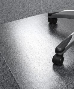 Cleartex Floortex Ultimat 60 x 118-inch Rectangular Chair Mat for Carpets, Polycarbonate (FR1115030023ER) 118" X 60" XXL Rectangular 13 91IZE30yjeL
