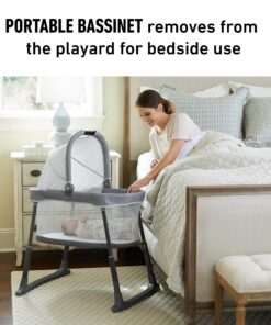 Alternative view of Graco Pack 'n Play Day2Dream Travel Bassinet Playard Features Portable Bassinet Diaper Changer and More (Lo, Lo, W/Fold Flat Bassinet)