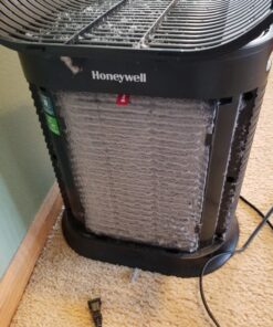 Honeywell HPA100 HEPA Air Purifier for Medium Rooms - Microscopic Airborne Allergen+ Reducer, Cleans Up To 750 Sq Ft in 1 Hour - Wildfire/Smoke, Pollen, Pet Dander, and Dust Air Purifier – Black Medium Room 33 91IgDLfHLOL