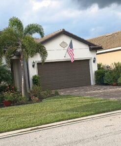 Grace Alley Flag Pole: 6 Foot Tangle Free Spinning Flag Pole. Residential or Commercial Flag Pole. Wind Resistant/Rust Free. (Silver) Silver 29 91IhSLexjYL