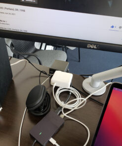 Mac Book Pro Charger - 96W USB C Charger Fast Charger for USB C Port MacBook pro & MacBook Air, ipad Pro, Samsung Galaxy and All USB C Device, 6.6 ft USB C to USB C Cable Included White-96W 38 91IjITk5tqL