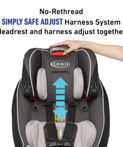 Graco Slimfit 3 in 1 Car Seat -Slim & Comfy Design Saves Space in Your Back Seat, Darcie, One Size 36 91IjqE5fqnL