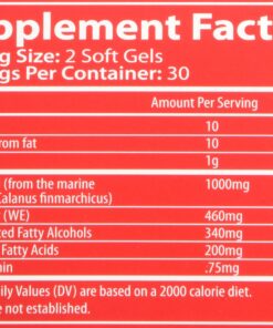 Calanus Oil 500 Milligram, 60 Soft Gels 16 91IlateRryL