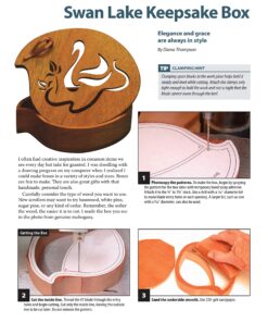 Creating Wooden Boxes on the Scroll Saw: Patterns and Instructions for Jewelry, Music, and Other Keepsake Boxes (Fox Chapel Publishing) 25 Fun Projects (The Best of Scroll Saw Woodworking & Crafts) 16 91Ip0cNoyHL