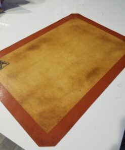 Silicone Baking Mat - Set of 2 Half Sheet (Thick & Large 11 5/8" x 16 1/2") - Non Stick Silicon Liner for Bake Pans & Rolling - Macaron/Pastry/Cookie/Bun/Bread Making - Professional Grade Nonstick Half Sheet 2pk 37 91IruAkjw L 1
