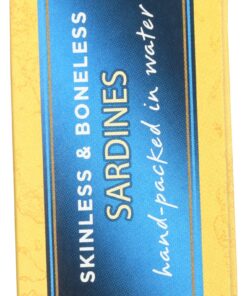 Reese Skinless and Boneless Sardines, Low Sodium in Water, 4.38-Ounce (Pack of 10) Packaging May Vary 10 91IskdSmSOL