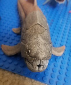 Schleich Dinosaurs Realistic Dunkleosteus Figurine with Movable Jaw - Prehistoric Jurassic Dino Toy with Highly Detailed Movable Jaw, Education and Fun for Boys and Girls, Gift for Kids Ages 4+ 21 91IvUzyZfoL