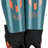 adidas Performance Messi 10 Youth Shin Guards Small Power Teal/Solar Orange 3 91J0RhV3aML