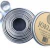 JOKUMO 12 Piece Plain Round Pastry/Cookie Cutter Set Heavy Duty Commercial Grade 18/8 304 Stainless Steel - Metal Marked Size – Perfect For Cooking Enthusiast 12 Pcs Commercial Grade Plain Round Cutter Set