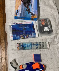 Nerf Disruptor Elite Blaster - 6-Dart Rotating Drum, Slam Fire, Includes 6 Official Nerf Elite Darts - for Kids, Teens, Adults, (Amazon Exclusive) Classic 41 91J9B61f9YL