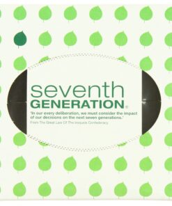 Seventh Generation, Facial Tissue Cube 2-ply 85 count roll 85 Count (Pack of 1) 9 91JDg9komgL