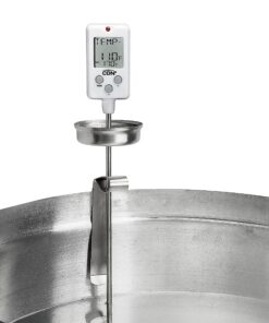 CDN DTC450 Digital Candy/Deep Fry/Pre-Programmed & Programmable Thermometer, White, 10.4" Digital Candy Thermometer 23 91JEVRg9aZL