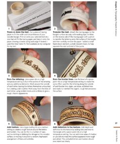 Learn to Burn: A Step-by-Step Guide to Getting Started in Pyrography (Fox Chapel Publishing) Easily Create Beautiful Art & Gifts with 14 Step-by-Step Projects, How-to Photos, and 50 Bonus Patterns 18 91JFQWdndTL