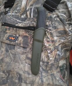 Morakniv Companion Carbon Steel Fixed-Blade Knife with Sheath, 4.1 Inch, Military Green Fixed Blade Knives 43 91JKNrMUIDL