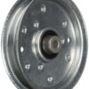 MaxPower 332511B Flat Idler Pulley for MTD, Cub Cadet, Troy-Bilt, Replaces OEM no. 956-04129, 753-08171, 756-04129, Silver 4 91JLgKzKY6L