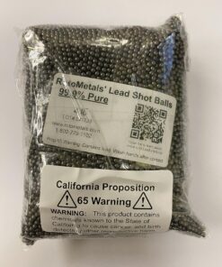Lead Shot Balls #7.5 Bag 4 lbs (64 oz / 1.8 Kg) Made in USA - Free Shipping