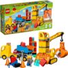 LEGO DUPLO Big Construction Site 10813 Building Set with Toy Dump Truck, Toy Crane and Toy Bulldozer for a Complete Toddler Construction Toy Set (67 Pieces) 15 91JQUs0cHL
